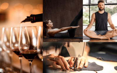 Activités adultes : Couture, Œnologie, Pilates & Yoga
