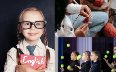 Activités enfants : Cirque, anglais et tricot